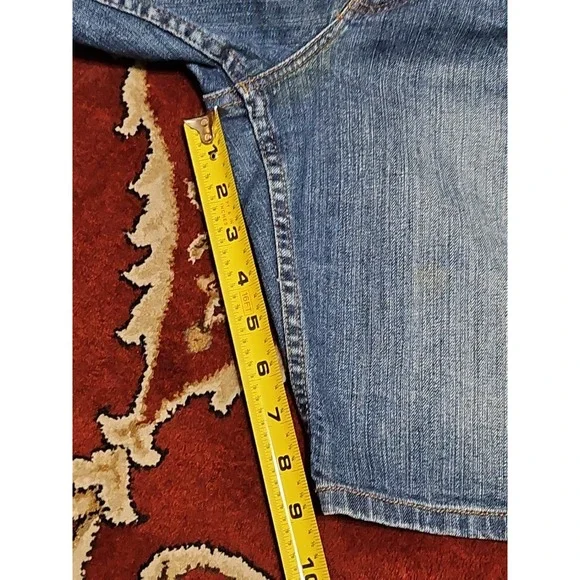 Lauren Jeans Co. Ralph Lauren High Rise Denim Shorts Women's Sz 10 - Picture 7 of 7